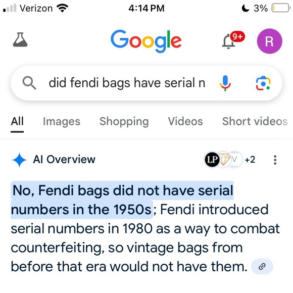 Authentic Vintage Fendi Bag - Picture 8 of 8